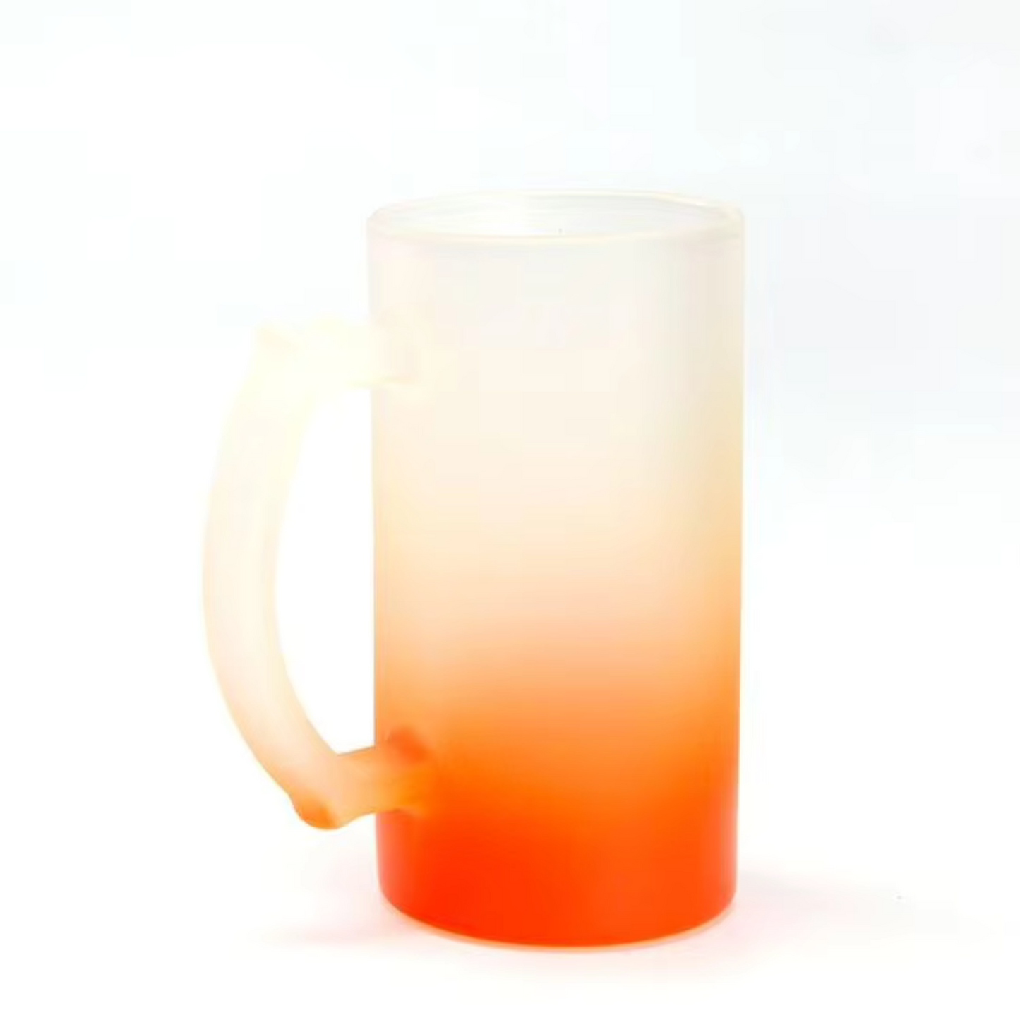 Goku Custom Frosted Glass Mug 16oz